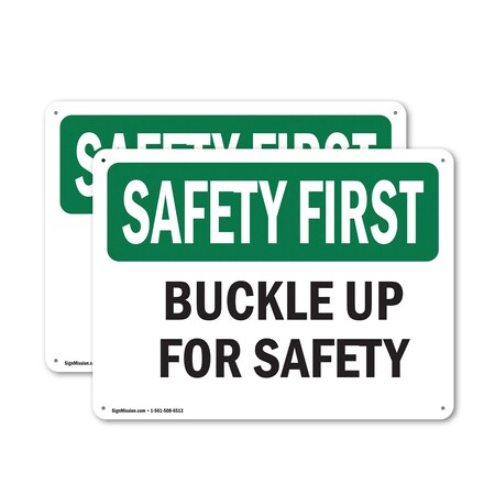 Signmission Safety Culture Sign, 24 in Width, Plastic, Rectangle OS-2PACK-SF-P-1824-L-10747